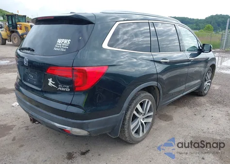 2016 Honda Pilot Elite из США, поврежденный, VIN 5FNYF6H01GB106154